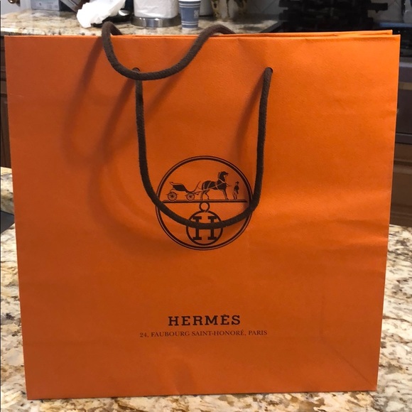 Hermès 8” Square Box & Bag - Picture 3 of 5